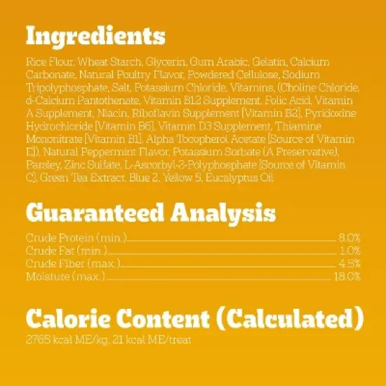 Pedigree Dentastix Dental Dog Treats with Peppermint for Small Dog image {9}