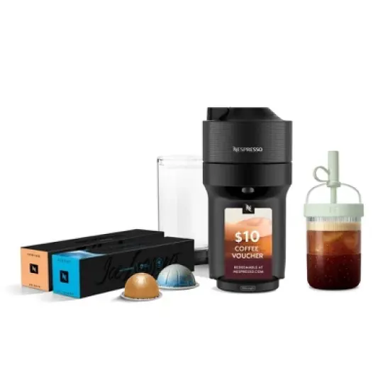 Nespresso Vertuo Pop+ Coffee and Espresso Maker Iced Coffee Bundle by De'Longhi image {10}