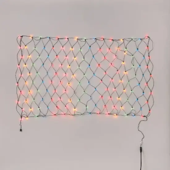 150ct 4'x6' Incandescent Mini Christmas Net Lights with Green Wire - Wondershop&trade; image {6}
