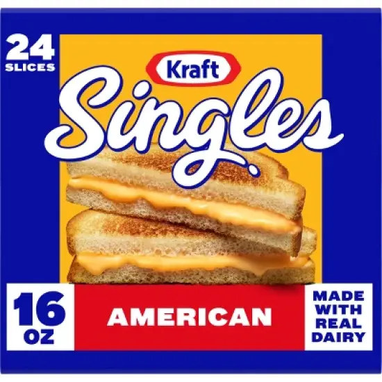 Kraft Singles American Cheese Slices - 16oz/24ct image {9}