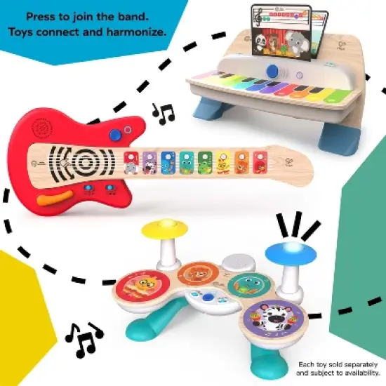 Baby Einstein Together in Tune Drums Connected Magic Touch Drum Set Toy image {1}