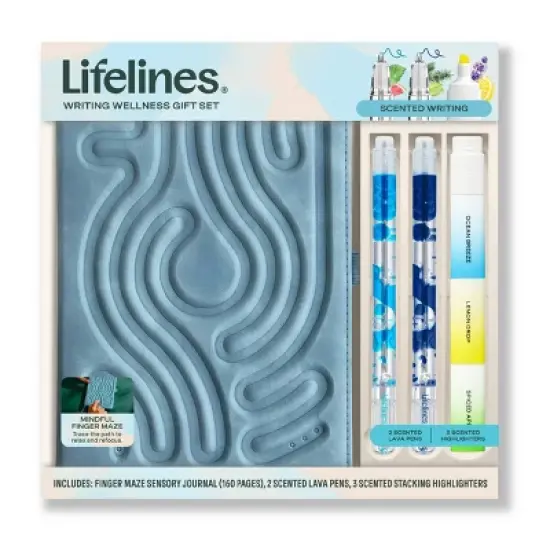 Lifelines Writing Bundle with Lava Pen and Journal Highlighter image {9}