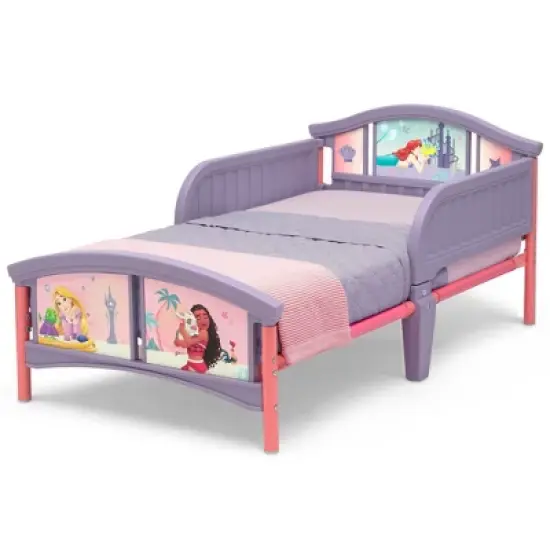 Delta Children Disney Princess Plastic Toddler Bed image {7}