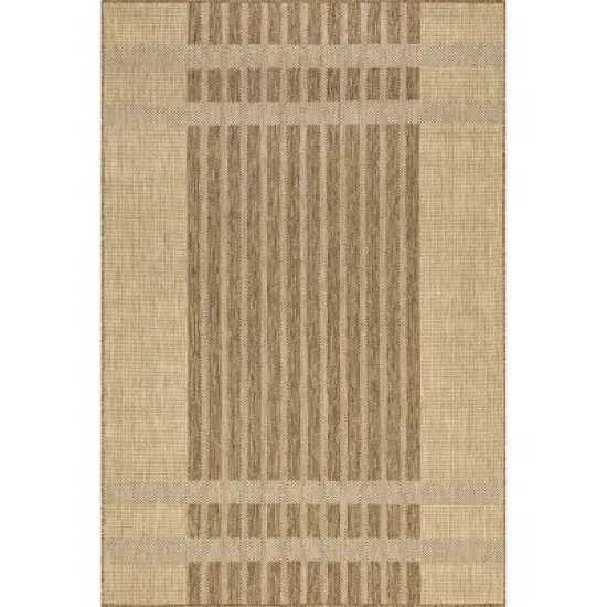 nuLOOM Lila Modern Striped  Indoor/Outdoor Area Rug image {9}