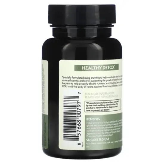 Terra Origin Healthy Detox, 30 Capsules image {2}