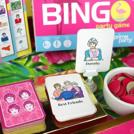 Prime Party The Golden Girls Bingo Party Game | Up to 16 Players image {3}