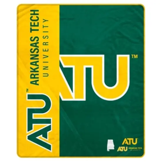 NCAA Arkansas Tech Wonder Boys Ultra Soft Tailgate Throw Blanket image {2}