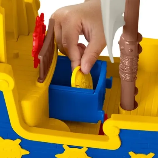 Fisher-Price Nickelodeon Santiago of the Seas Lights & Sounds El Bravo Pirate Ship Playset image {5}