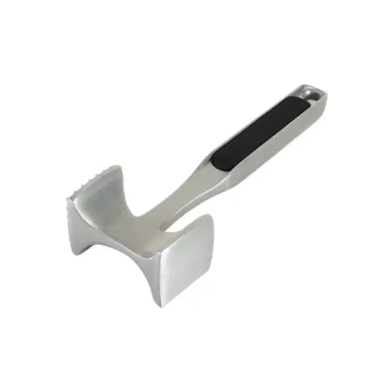 KitchenAid Aluminum Meat Pounder: Black Hand Wash Meat Tenderizer Mallet, 9.45" Height, 3.35" Width image {4}