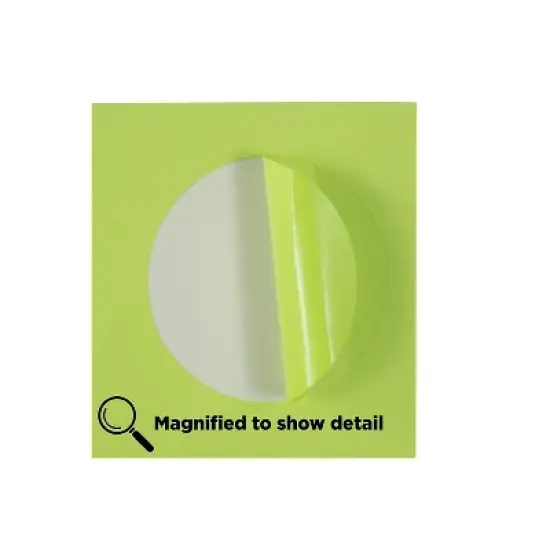 JAM Paper Round Label Sticker Seals 2.5" Diameter Lime Green 12 Labels/Sheet 10 Sheets/Pack image {3}