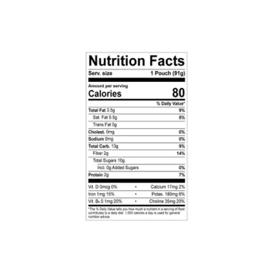 Once Upon a Farm Smart Blend Pine-Apple Berry Punch Organic Snack Pouch - 3.2oz image {4}