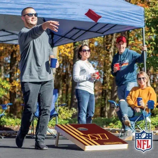 NFL Washington Commanders 2'x3' Wood Cornhole Set image {6}