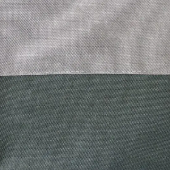 Sunnydaze Outdoor Weather-Resistant Heavy-Duty Polyester with PVC Backing Firewood Log Rack Cover - Gray and Green image {3}