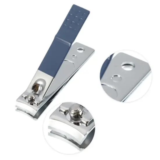 Unique Bargains Stainless Steel Manicure Nail Clippers Pedicure Care Tools 7 in 1 Set image {3}