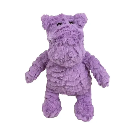 PetLou 9" Hippo Plush Dog Toy image {3}
