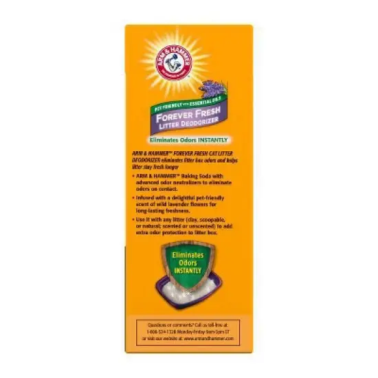 Arm & Hammer Odor Control Forever Fresh Cat Litter Deodorizer - 30oz image {4}