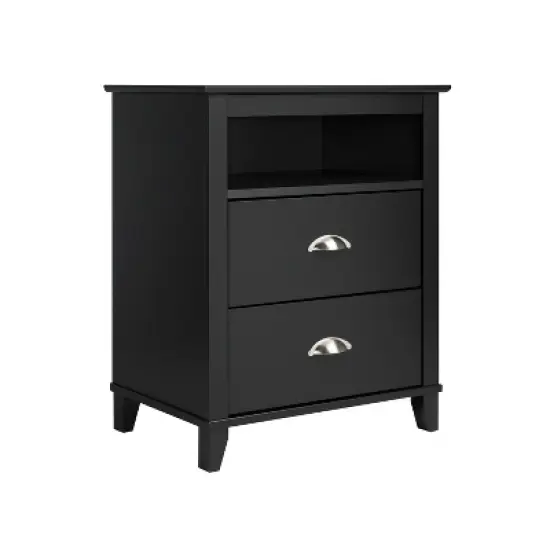 Yaletown 2 - Drawer Tall Nightstand - Prepac image {1}