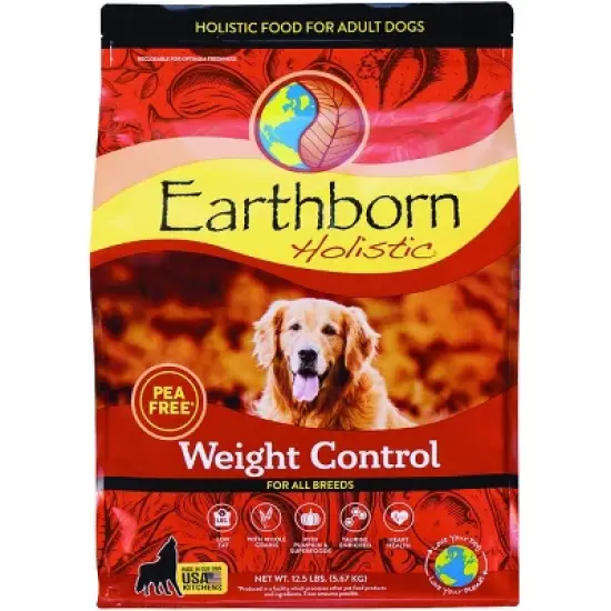Earthborn Holistic Weight Control PEA Free Dry Dog Food - 12.5 lbs image {1}