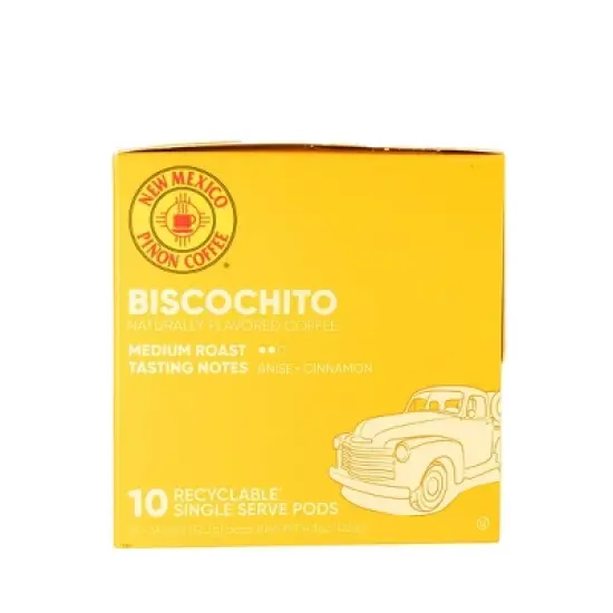New Mexico Pinon Biscochito Single Serve Medium Roast Coffee - 10pk/4.3oz image {6}