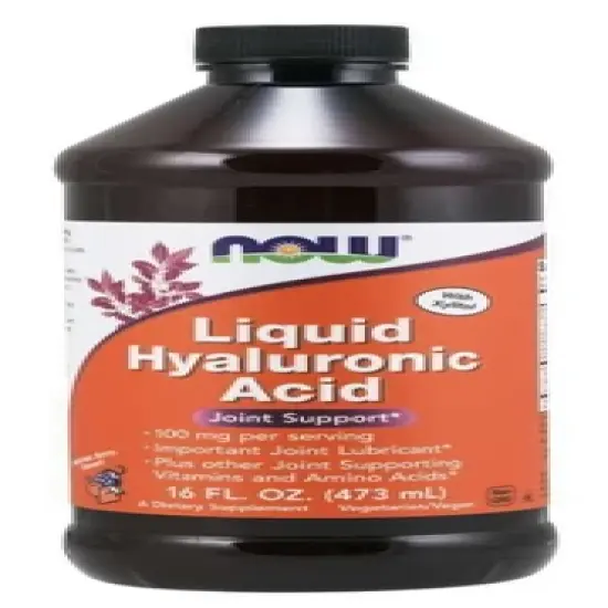 Liquid Hyaluronic Acid Joint Support by Now Foods  -  16 oz Liquid image {2}