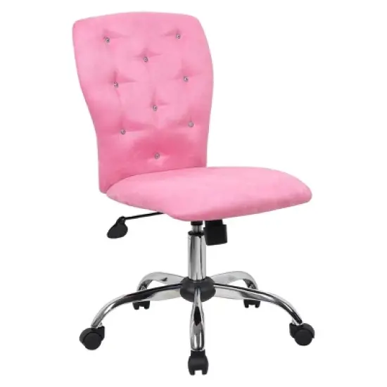 Microfiber Task Chair with Tufting - Boss Office Products image {8}