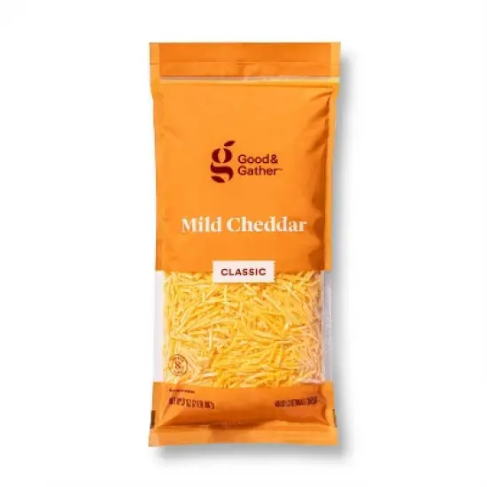 Shredded Mild Cheddar Cheese - 32oz - Good & Gather&trade; image {3}