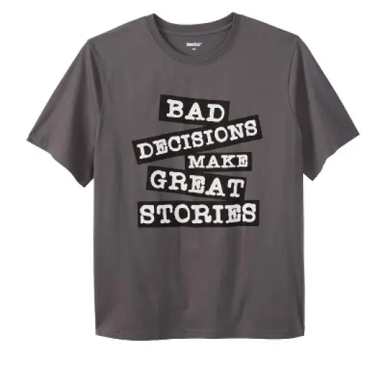 KingSize Men's Big & Tall KingSize Slogan Graphic T-Shirt image {12}