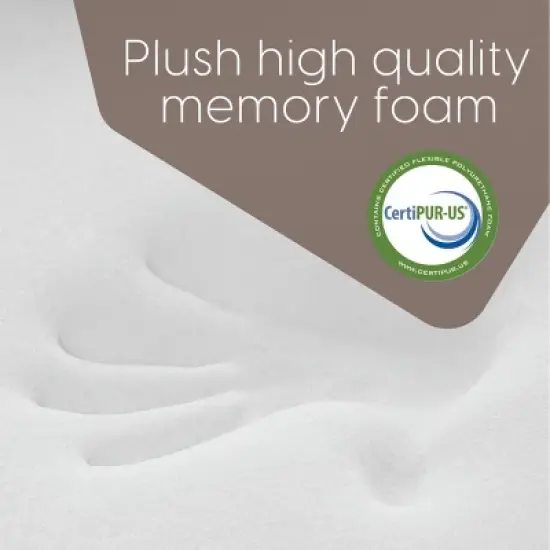 Milliard 4 Inch Premium Tri-fold Memory Foam Mattress image {12}