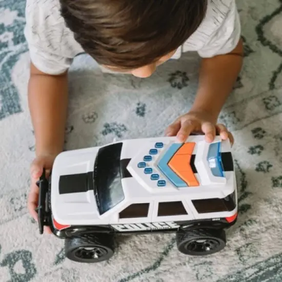 Maxx Action Large Police SUV Lights & Sounds Motorized Rescue Vehicle image {3}