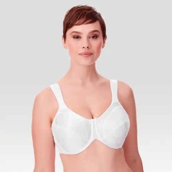 Bali Women's Satin Tracings Underwire Minimizer Bra 3562 image {6}