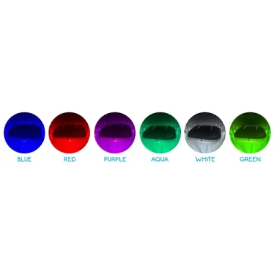 RIPPLE Floating Pool Lights - Solar Powered, Color Changing LED, 9 Modes image {6}