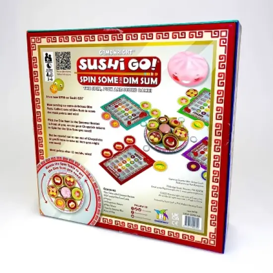 Gamewright Sushi Go Spin Some for Dim Sum Board Game image {2}