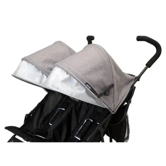 Jeep PowerGlyde Side-by-Side Double Stroller by Delta Children - Gray image {7}