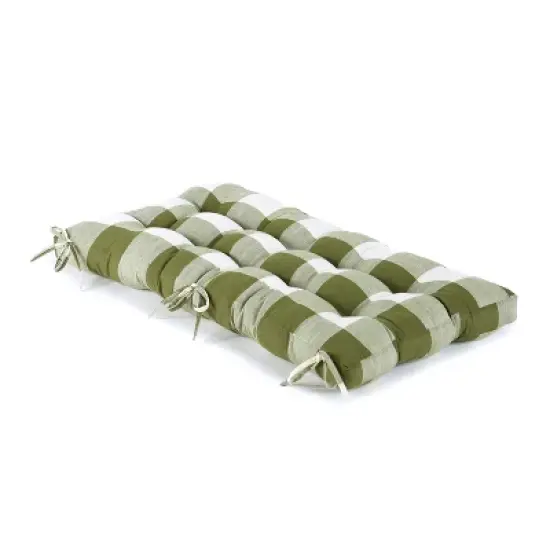 The Lakeside Collection Buffalo Check Bench Cushions image {5}