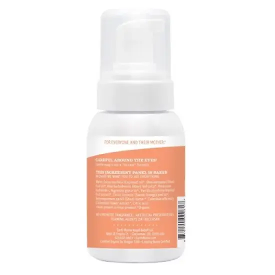 Earth Mama Sweet Orange Castile Baby Wash Naturally Foaming Soap - 6.27 fl oz image {1}
