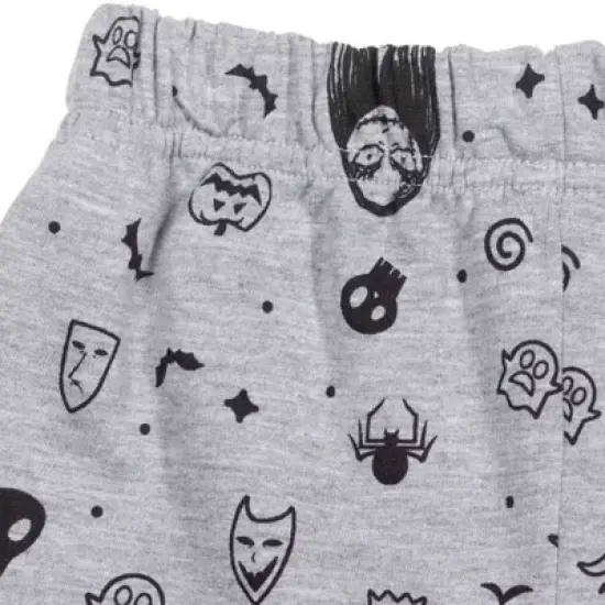 Disney Nightmare Before Christmas Jack Skellington T-Shirt Shorts Black/Gray  image {6}