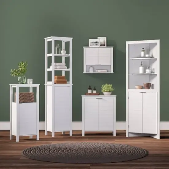 Madison Collection Tall Corner Cabinet - RiverRidge Home image {3}