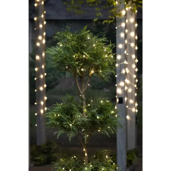 Everlasting Glow 50-ft L Warm White Micro LED Green String image {2}