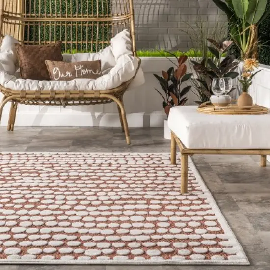 nuLOOM Martha Dotted Indoor/Outdoor Area Rug image {7}