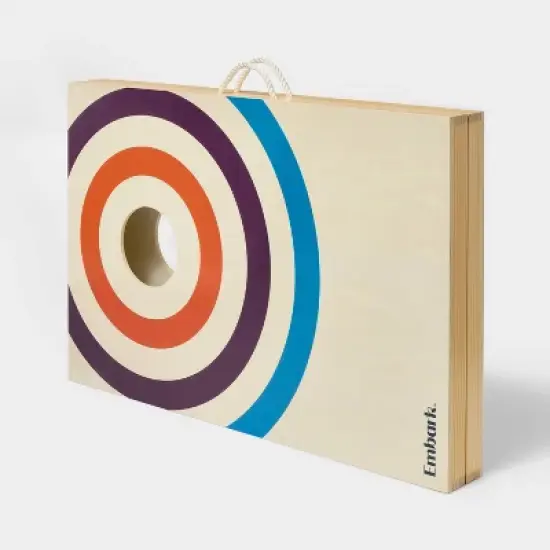 Bean Bag Toss 2'' x 3'' Wood Cornhole - Embark&trade; image {3}