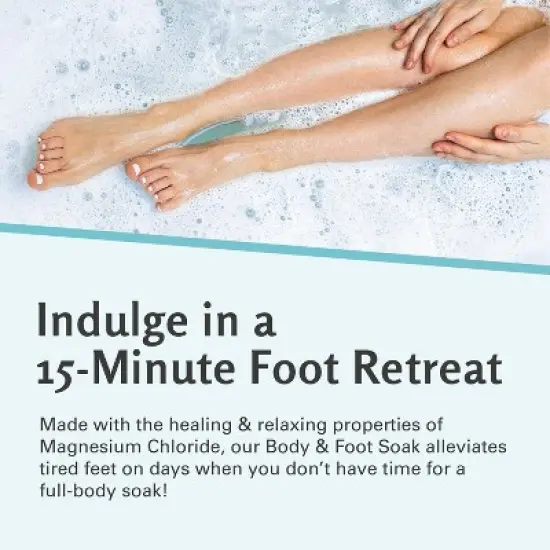 Tea Tree Oil & Magnesium Foot Soak, Stem Cell & Coconut Oil for Skin Renewal & Hydration, Bath Salts for Calm & Muscle Comfort, M3 image {4}