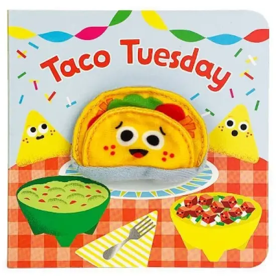 Taco Tuesday - (Finger Puppet Book) by Brick Puffington (Board Book) image {1}