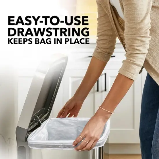 Glad ForceFlex Drawstring Trash Bags - Gain Original - 13gal/140ct image {5}
