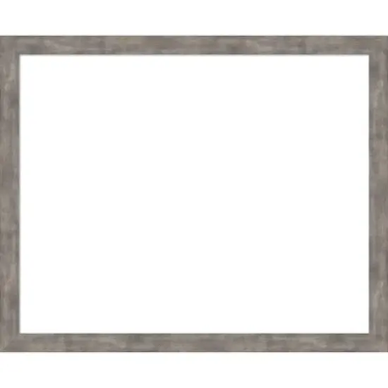 Amanti Art Marred Pewter Framed Dry Erase Magnetic Board image {14}
