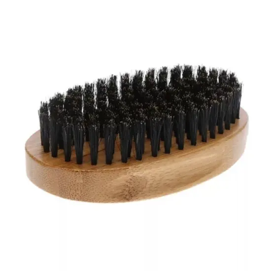 Kitcheniva Men's Boar Hair Beard Brush With Soft Bristle image {1}