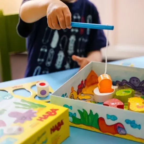 HABA My Very First Games - Here Fishy Fishy! Magnetic Fishing Game (Made in Germany) image {5}