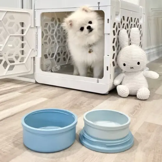 KindTail Portable 2pc Dog Bowl Set  image {5}