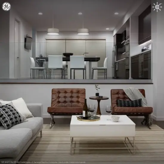 GE 2pk CYNC Smart Soft White Light Bulbs image {1}