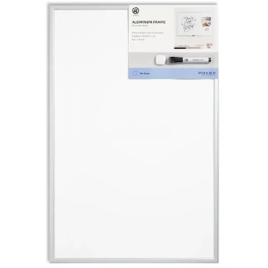 U Brands 23"x35" Magnetic Dry Erase Board with Marker image {5}