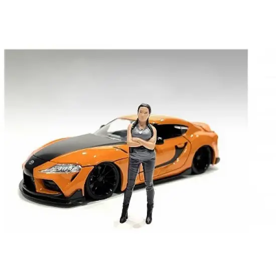 "Car Meet 3" Figurine 7 for 1/24 Scale Models by American Diorama image {1}